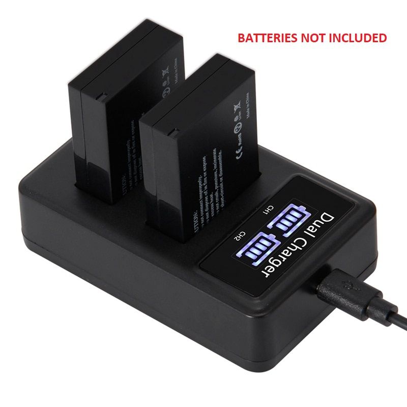 Canon EOS M50 Dual Battery Lp-E12 Charger