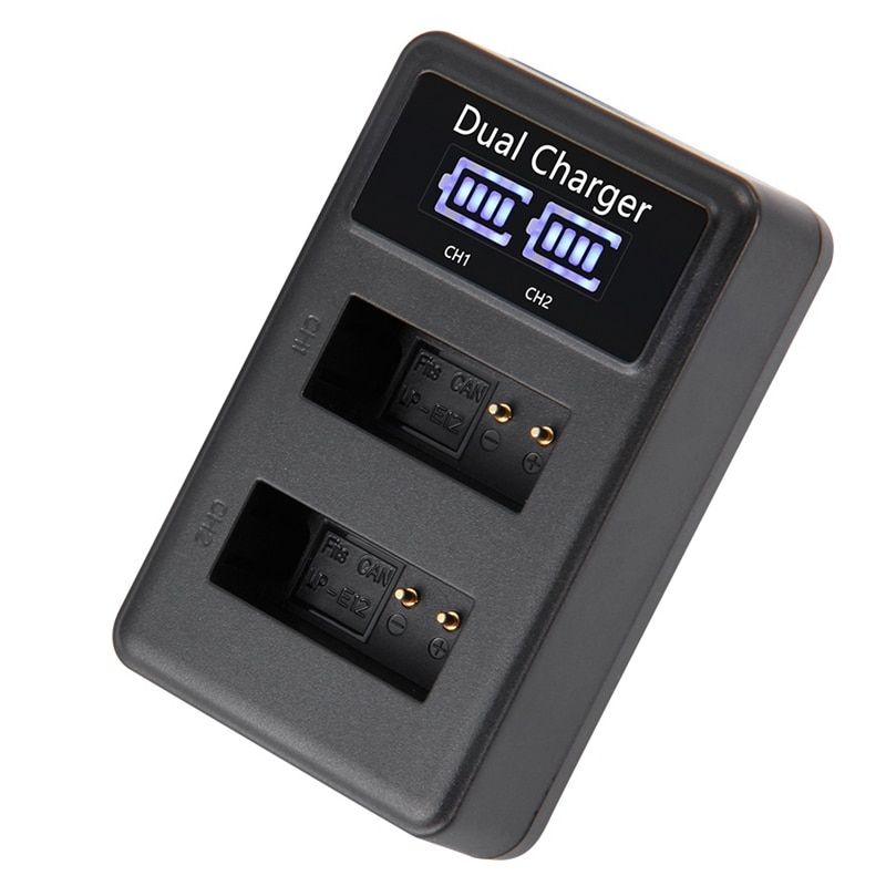 Canon EOS M50 Dual Battery Lp-E12 Charger