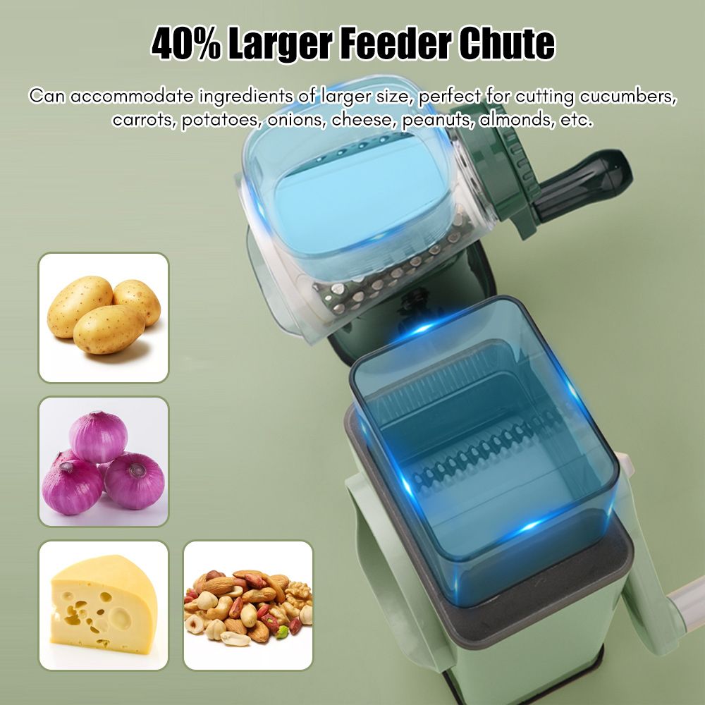 Multifunctional Vegetable Cutter Chopper Rotary Cheese