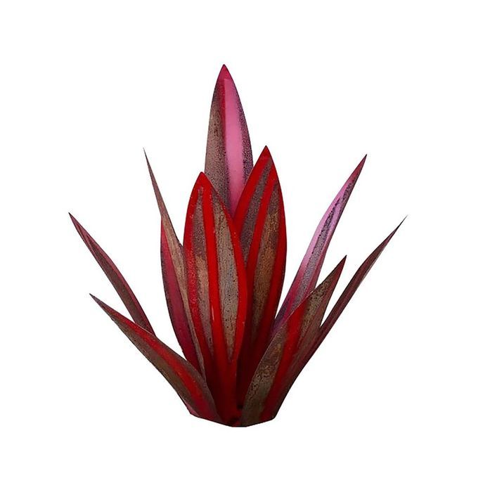 27 M Iron Art Tequila Plant Ornament DIY's De Oration  Reative Iron Ornament-wine Red