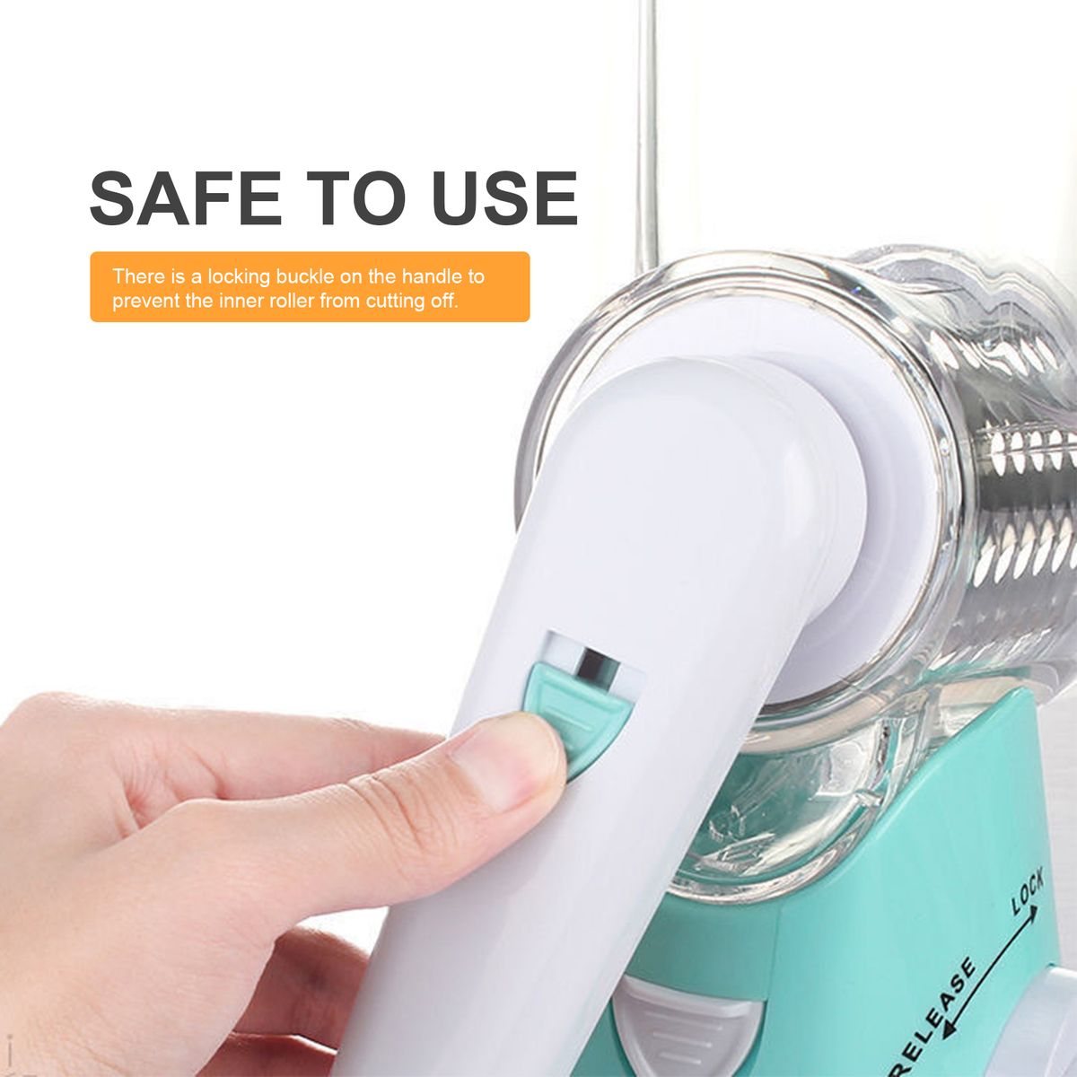 Manual Rotary Cheese Grater With Three Drum Blades Stainless