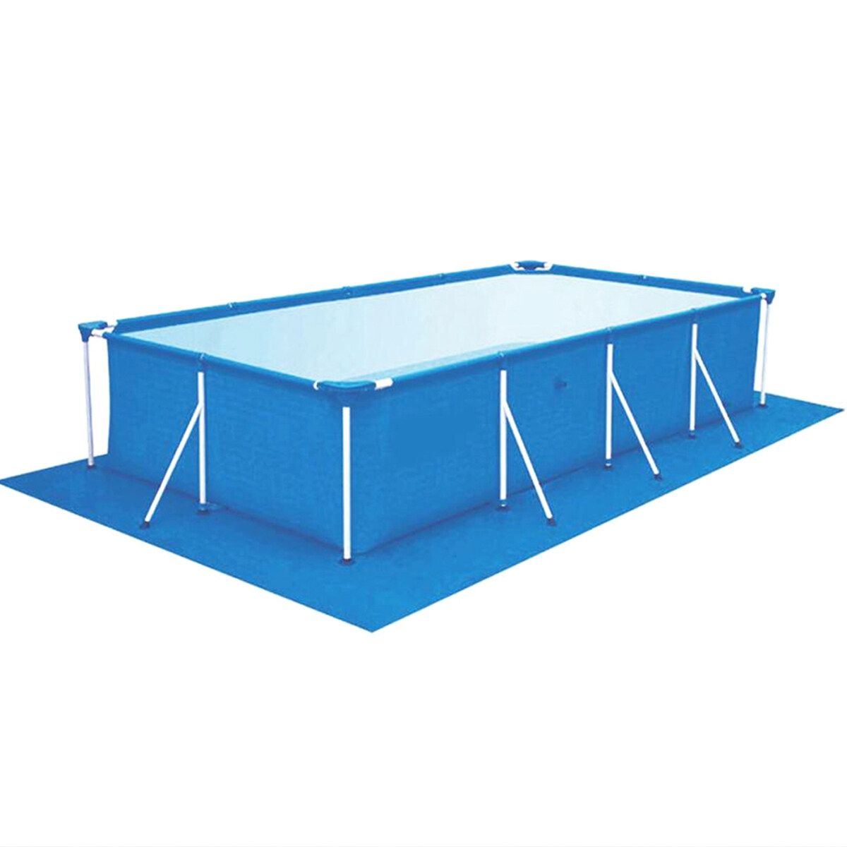 Swimming Pool PE Woven Tarpaulin Waterproof Rain Cloth Dust Cover Ground Cloth 338x239cm