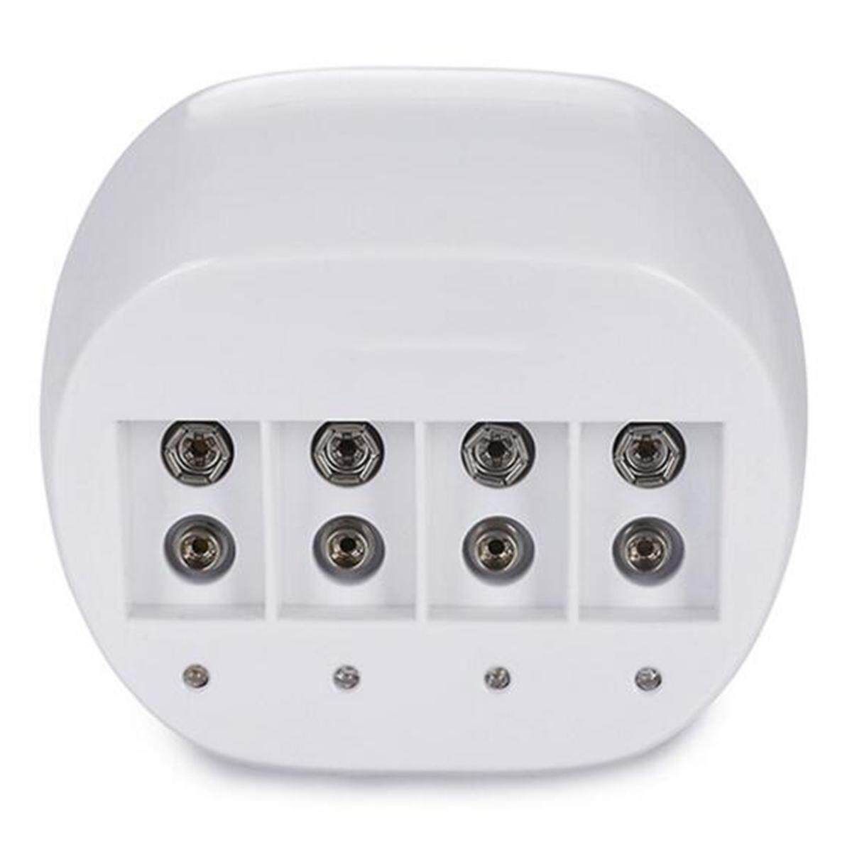 900mAh SUPER 4pcs 9v Li-ion Rechargeable 9 Volt + Smart Charger