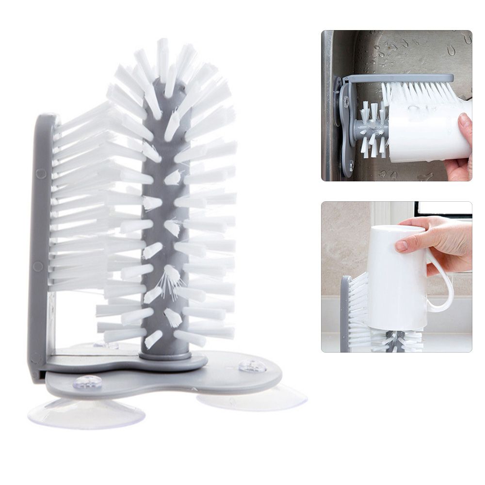 Water Bottle Cleaning Brush Glass Washer Brush Cleaner Glass