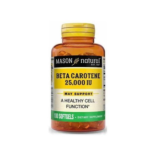 Beta Carotene 25000iu - 100 Softgels