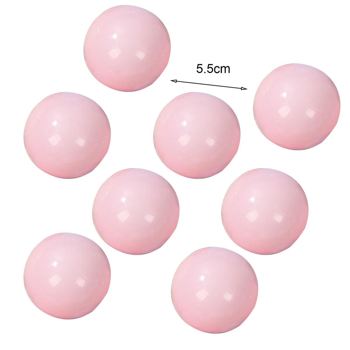 50Pcs Ball Pit Balls Colored Design Mini Toys Balls