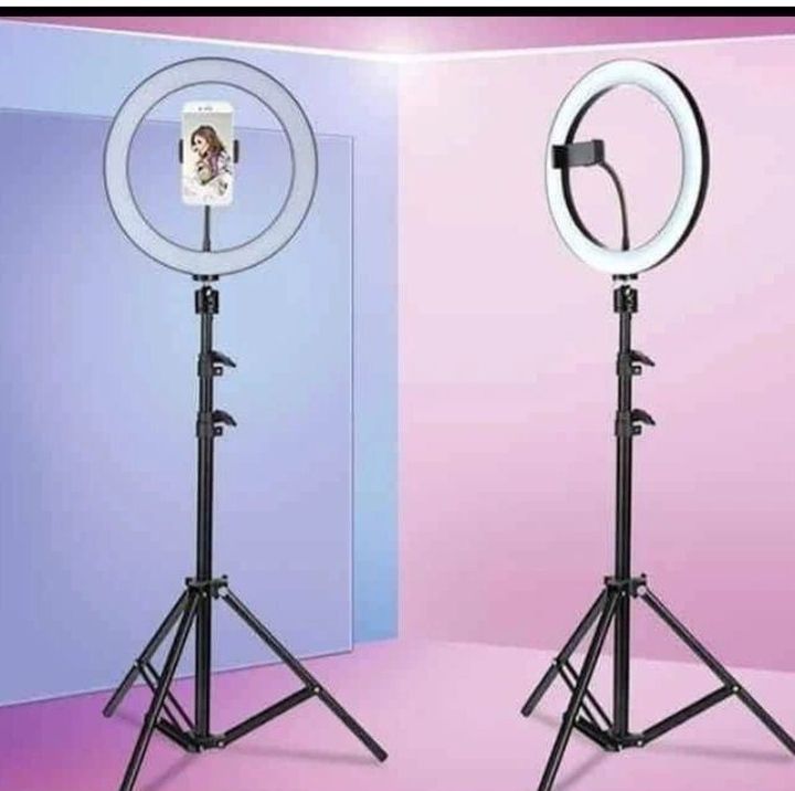 12 Inches Led Ring Light With Tripod Stand Gener