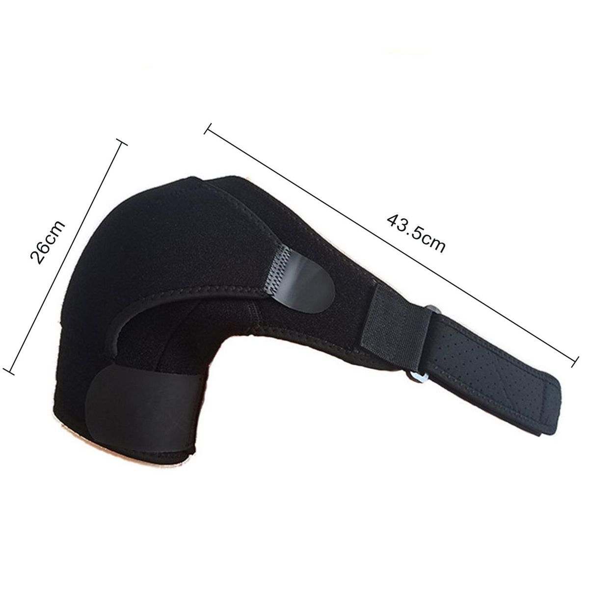 Shoulder Injury Prevention Flexifit Shoulder Support for Pain Black