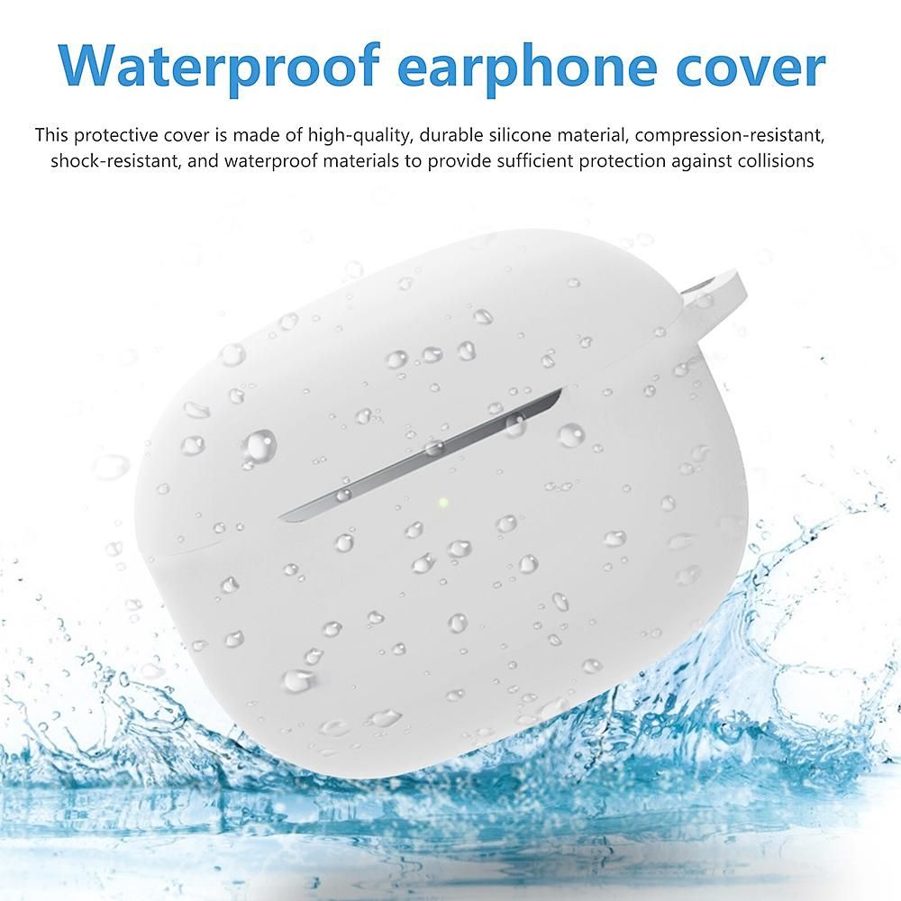 Silicone Earphone Case for Xiaomi Mi FlipBuds Pro Cover Anti-drop Shockproof Protector Shell for MI FlipBuds Pro Accessories
