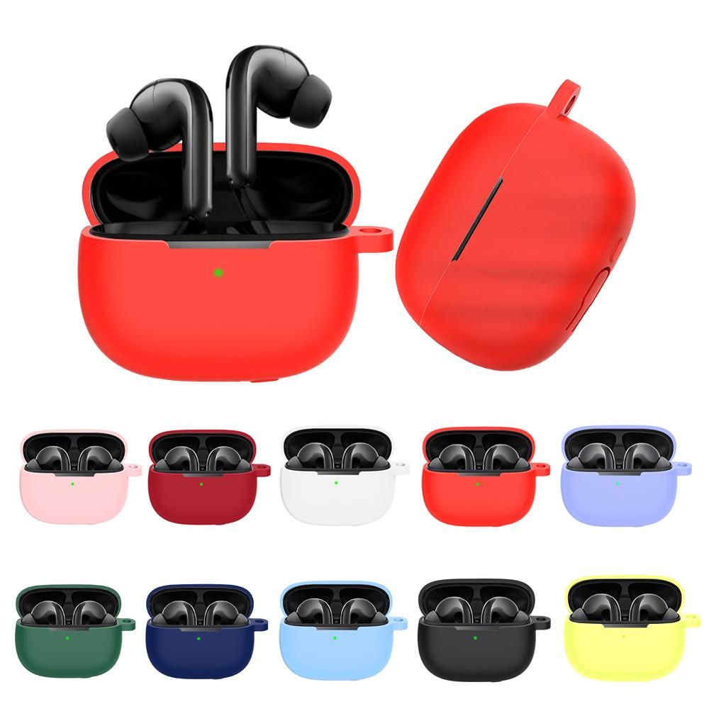 Silicone Earphone Case for Xiaomi Mi FlipBuds Pro Cover Anti-drop Shockproof Protector Shell for MI FlipBuds Pro Accessories