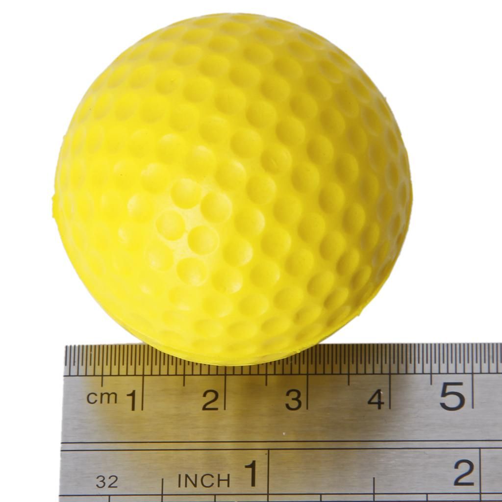 10Pcs Soft Foam Practice Training Golf Balls + Mesh Nets Golf 50 Balls