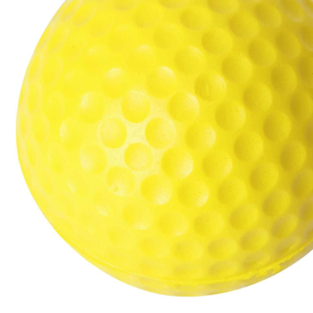 10Pcs Soft Foam Practice Training Golf Balls + Mesh Nets Golf 50 Balls