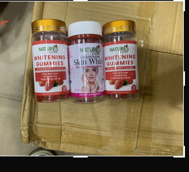 Nature Cure Whitening Gummies Combo X3