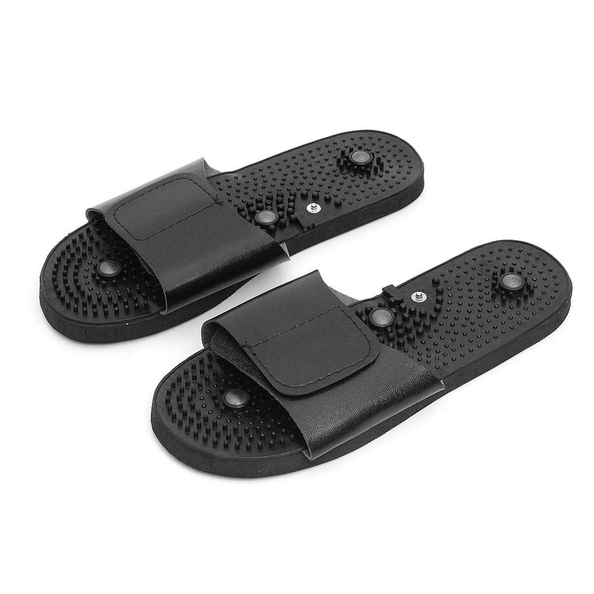 Electrode Digital Massage Slippers Shoes Acupuncture Therapy Body Foot Massage