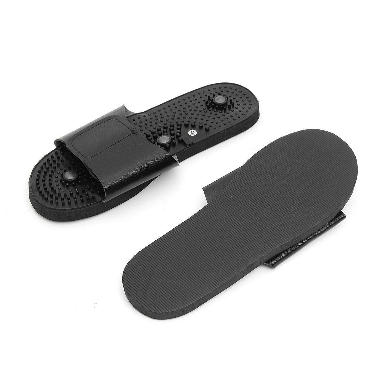 Electrode Digital Massage Slippers Shoes Acupuncture Therapy Body Foot Massage