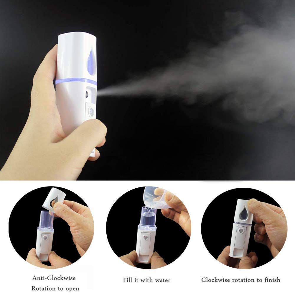 Face Mister , Moisturizing And Hydrating - White