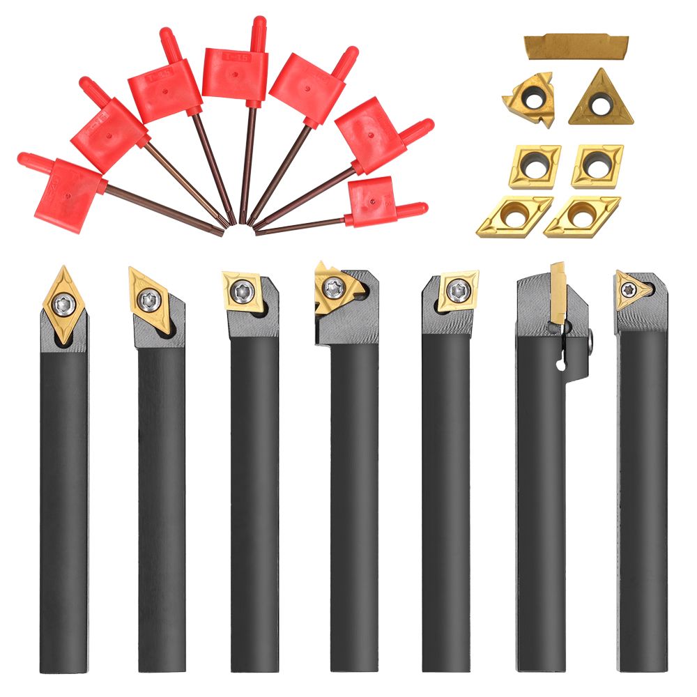 21PCS Multifunctional Solid Carbide Inserts Holder Boring