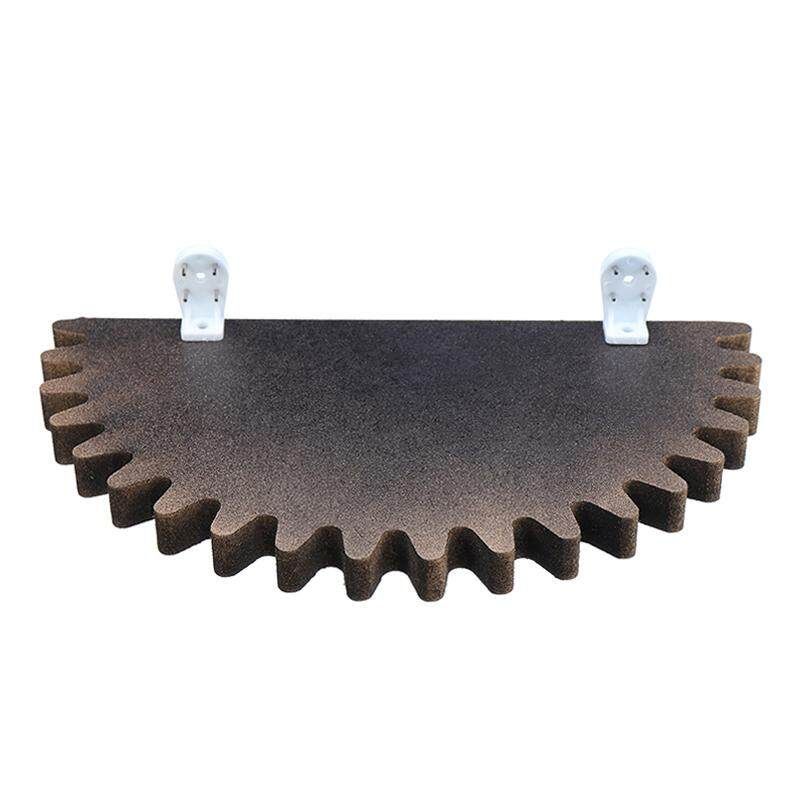 Vintage Display Storage Shelving Bookshelf Bracket Wooden Retro Wall Shelves