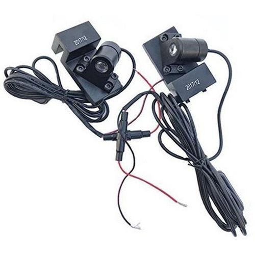 2Pcs Angle Wing Ghost Shadow Light Welcome Lamp Car LED Door Warning Light For Jeep Ford BMW Toyota Fit For Universal Car Light
