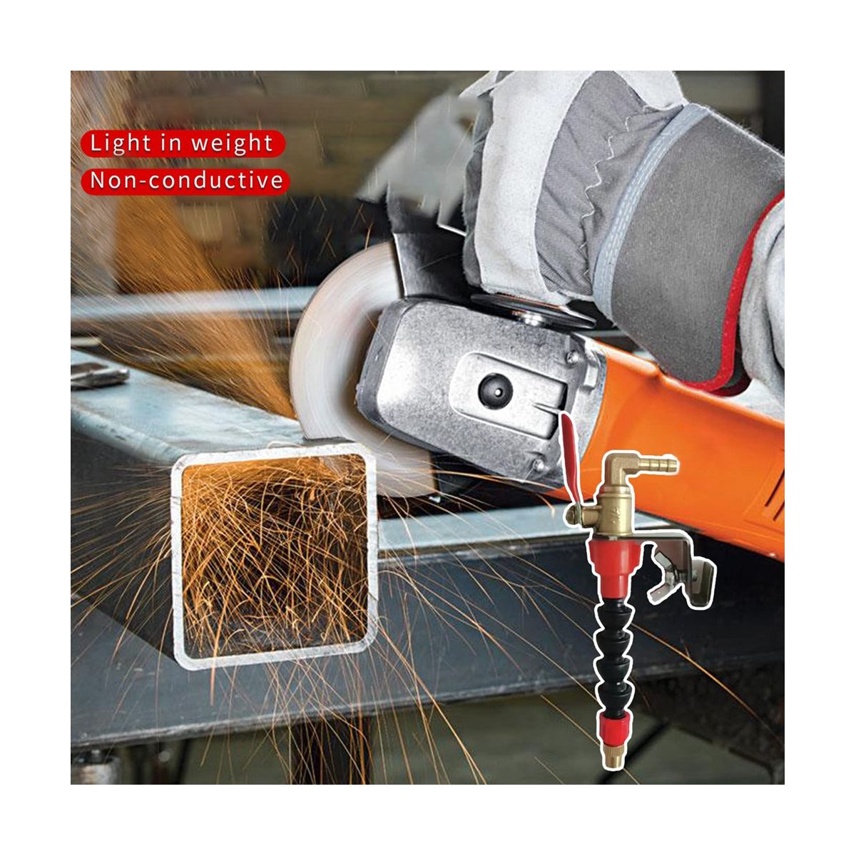 Cutting Machine Misting System Water Sprayer Dust Remover Water Sprayer for Marble Brick Tile Cutting Machine Grinder