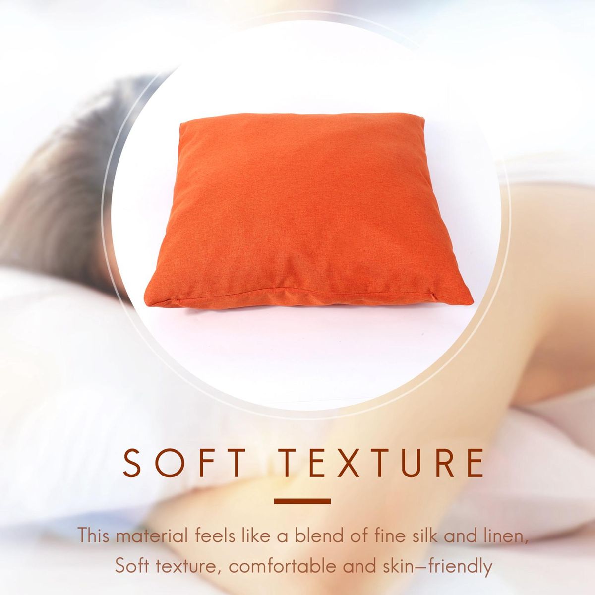 2Pcs Outdoor Waterproof Throw Pillow Covers Water Resistant Garden Chair Cushion Case for Couch Decoration 18X18 Inches