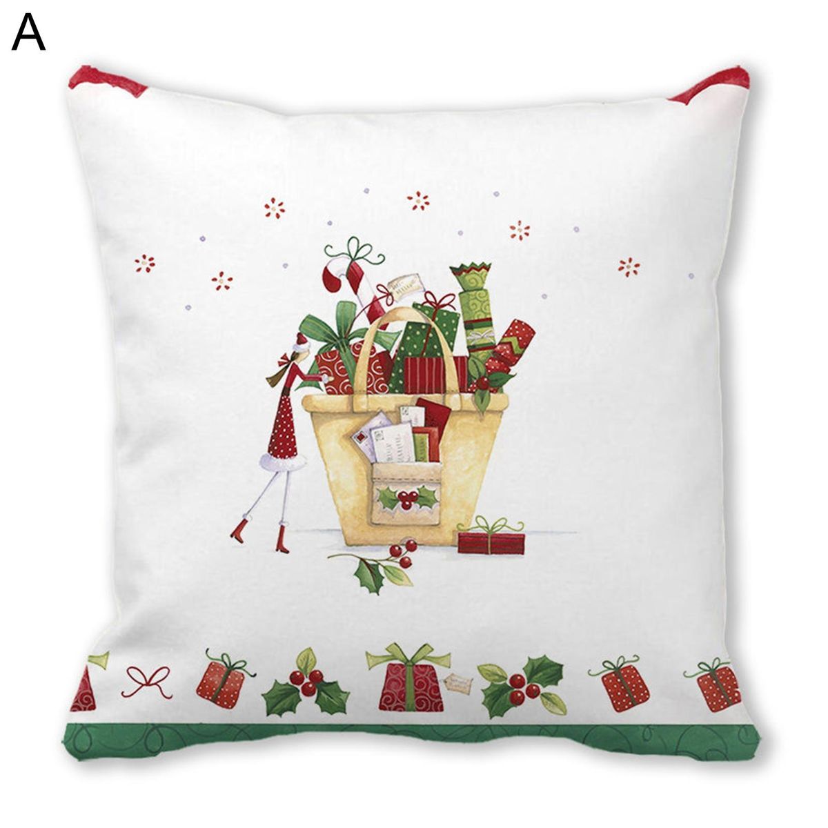 Christmas Pillow Cover Throw Pillow Cover Case