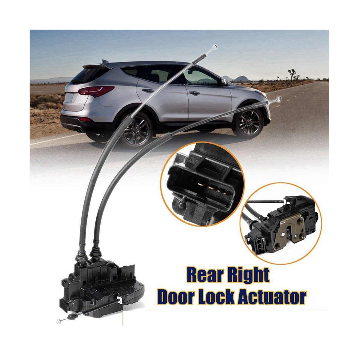 81420-2B000 Rear Right Door Lock Actuator Door Closer Auto for 27L 33L 2007-2009