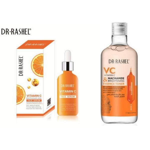 Vitamin C & Niacinamide Brightening Essence Toner And Serum
