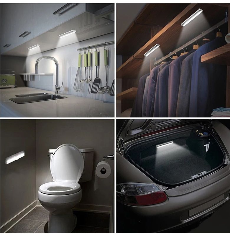(4PCS)Car LED Lights,Multi-Color RGB Wireless Remote Foot Lighting Kit,Auto Ambient Light Lamp Charging Foot Light