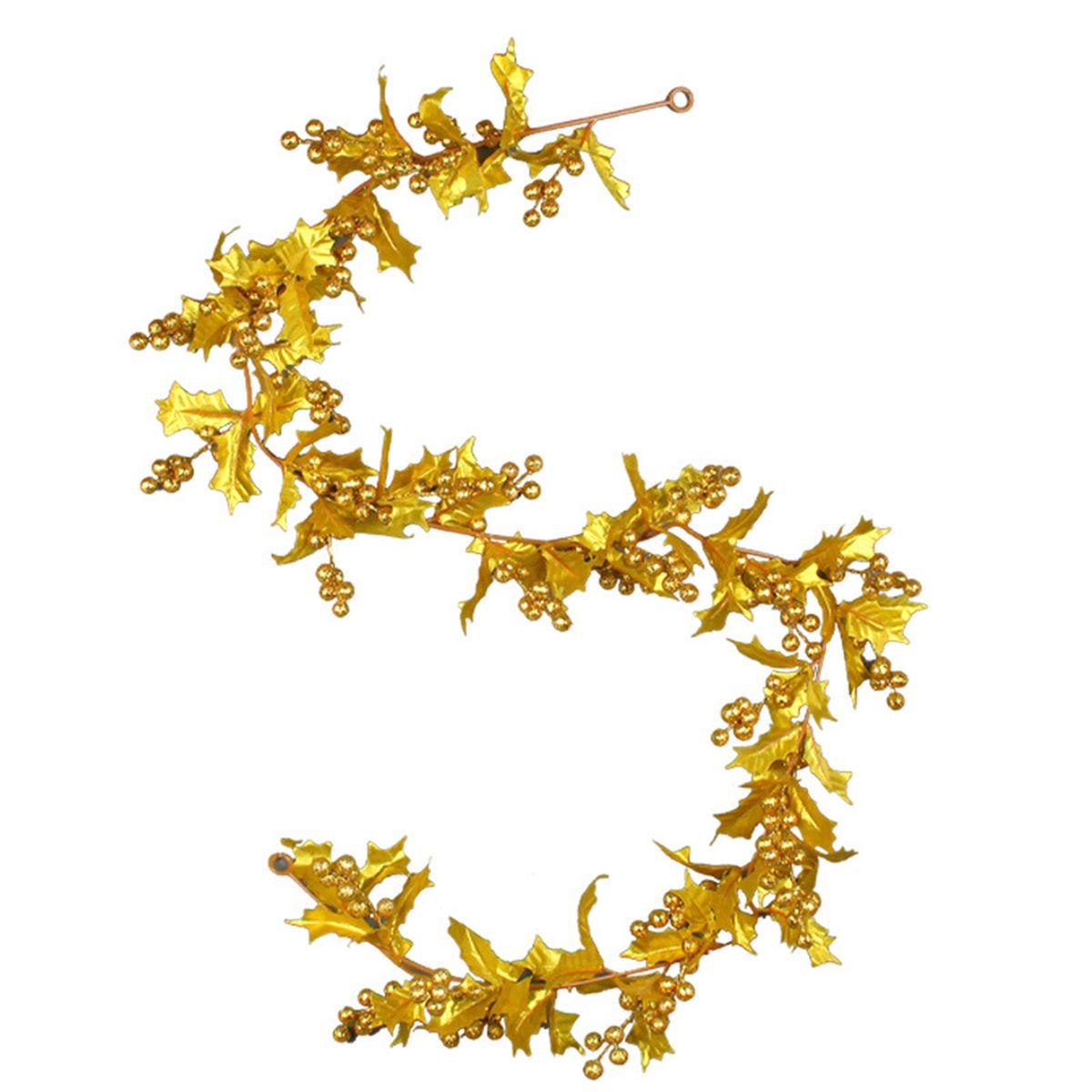 Fake Leaves Decorative Vine Gold Silver Home Decor Plant Golden