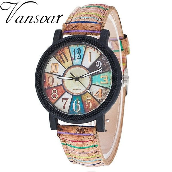 Vansvar Brand New Women Wristwatch Luxury Casual Quartz Watch Relogio Feminino
