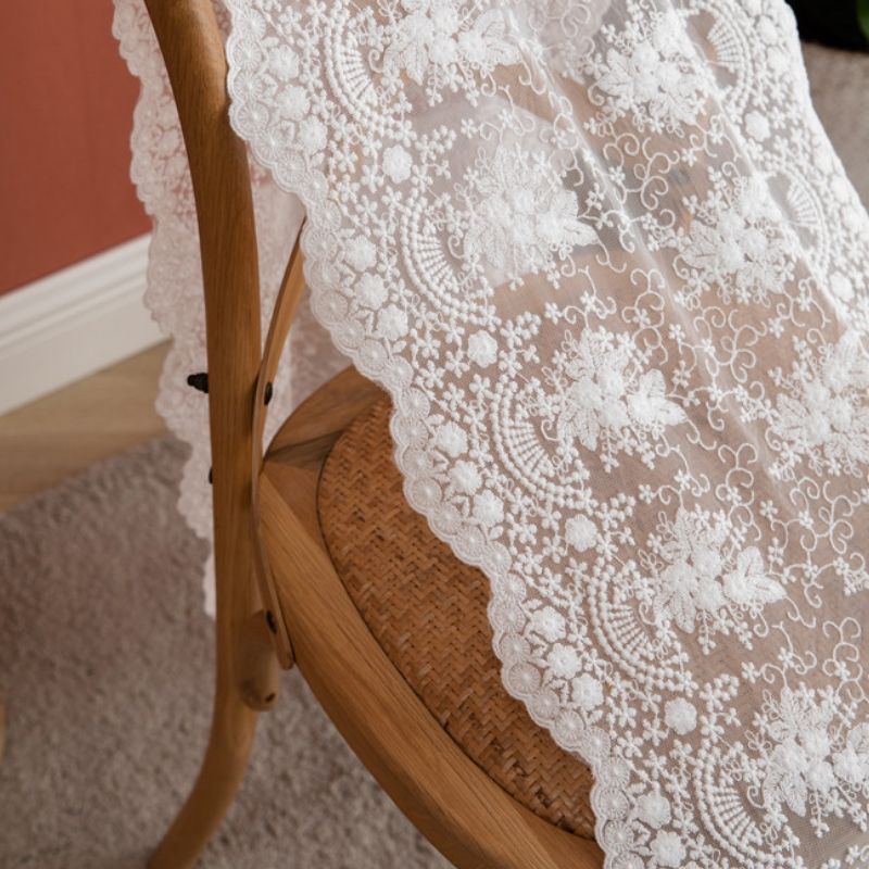 Lace Table Runner Wedding Decoration, Size: 40x180cm