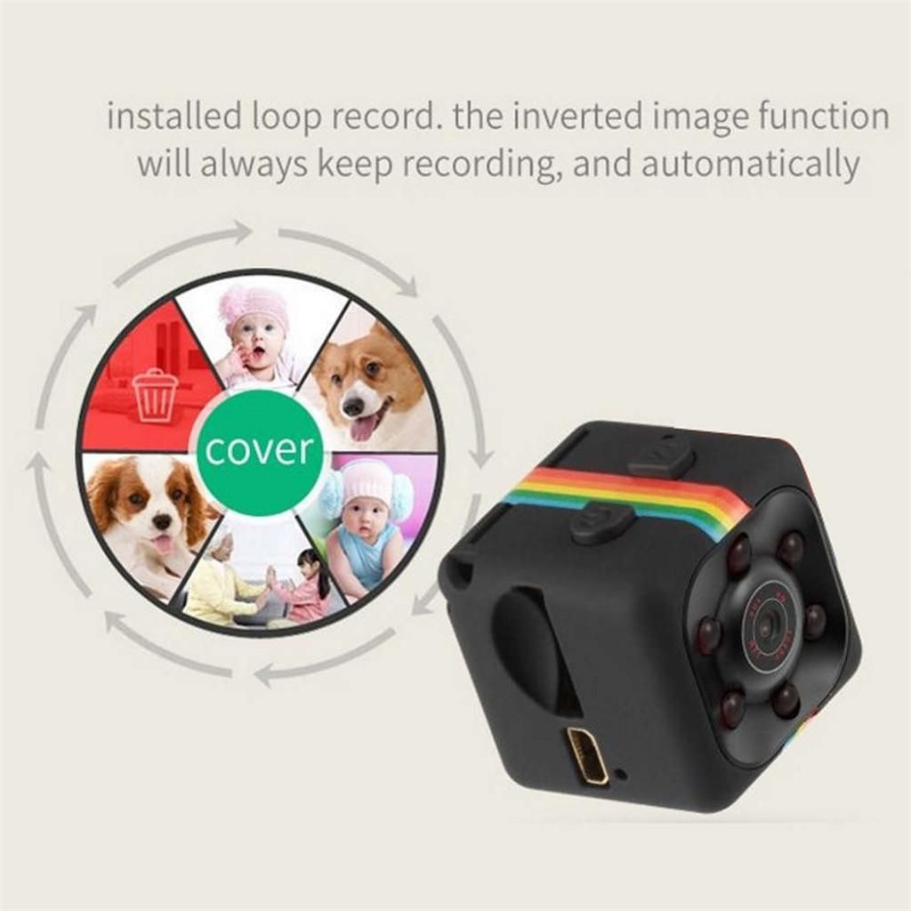 SQ11 Full HD 1080P Mini  Hidden DV  Camera   Cam IR Black