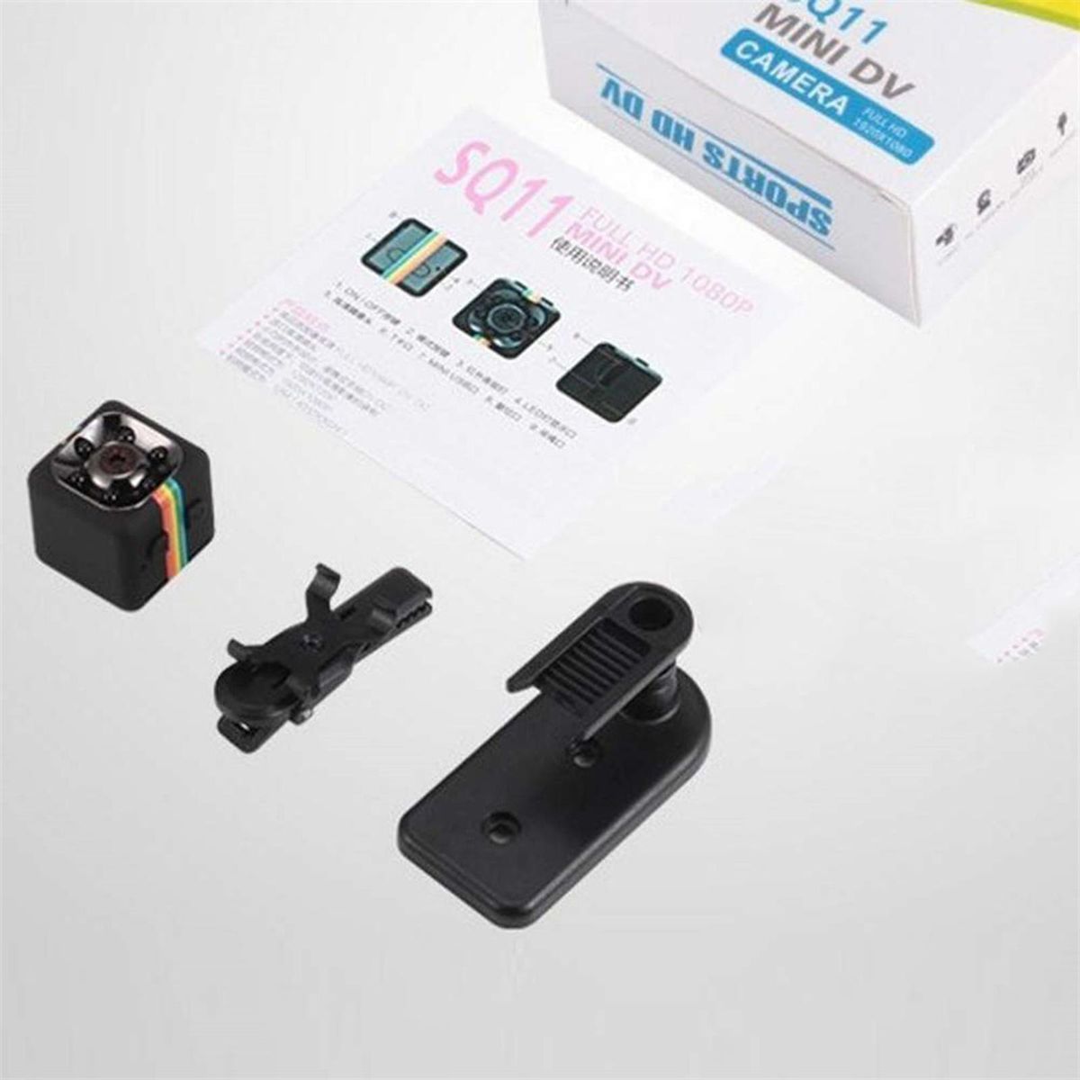 SQ11 Full HD 1080P Mini  Hidden DV  Camera   Cam IR Black