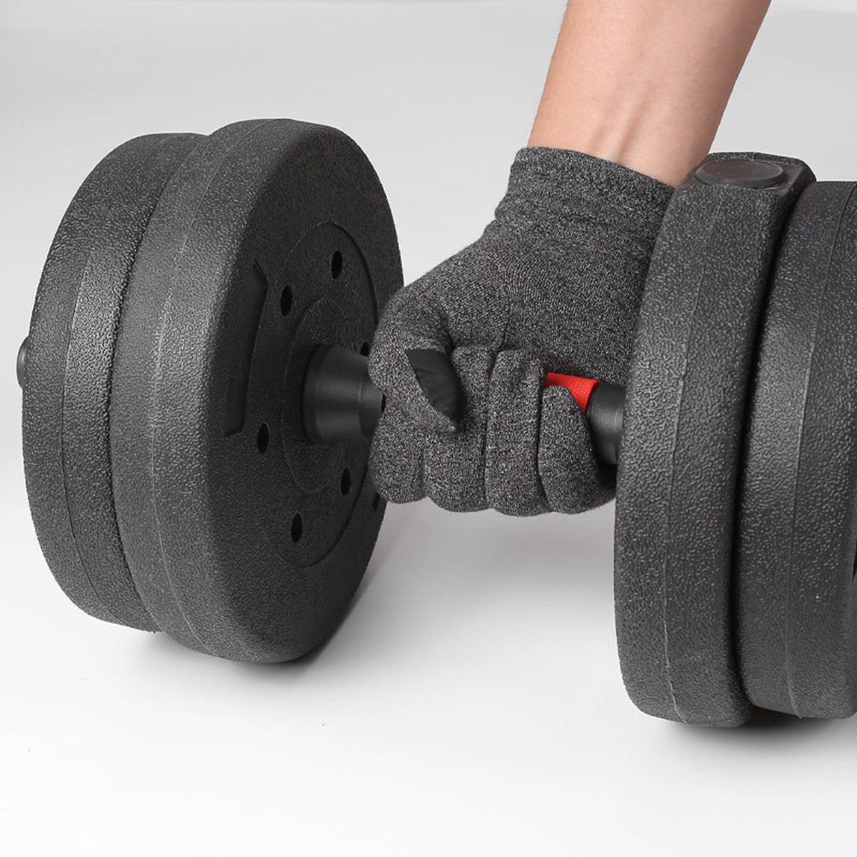 1 Pair Training Anti Arthritis Compression Grey