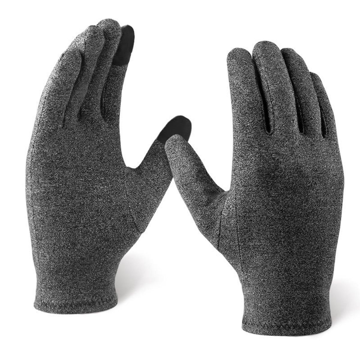 1 Pair Training Anti Arthritis Compression Grey