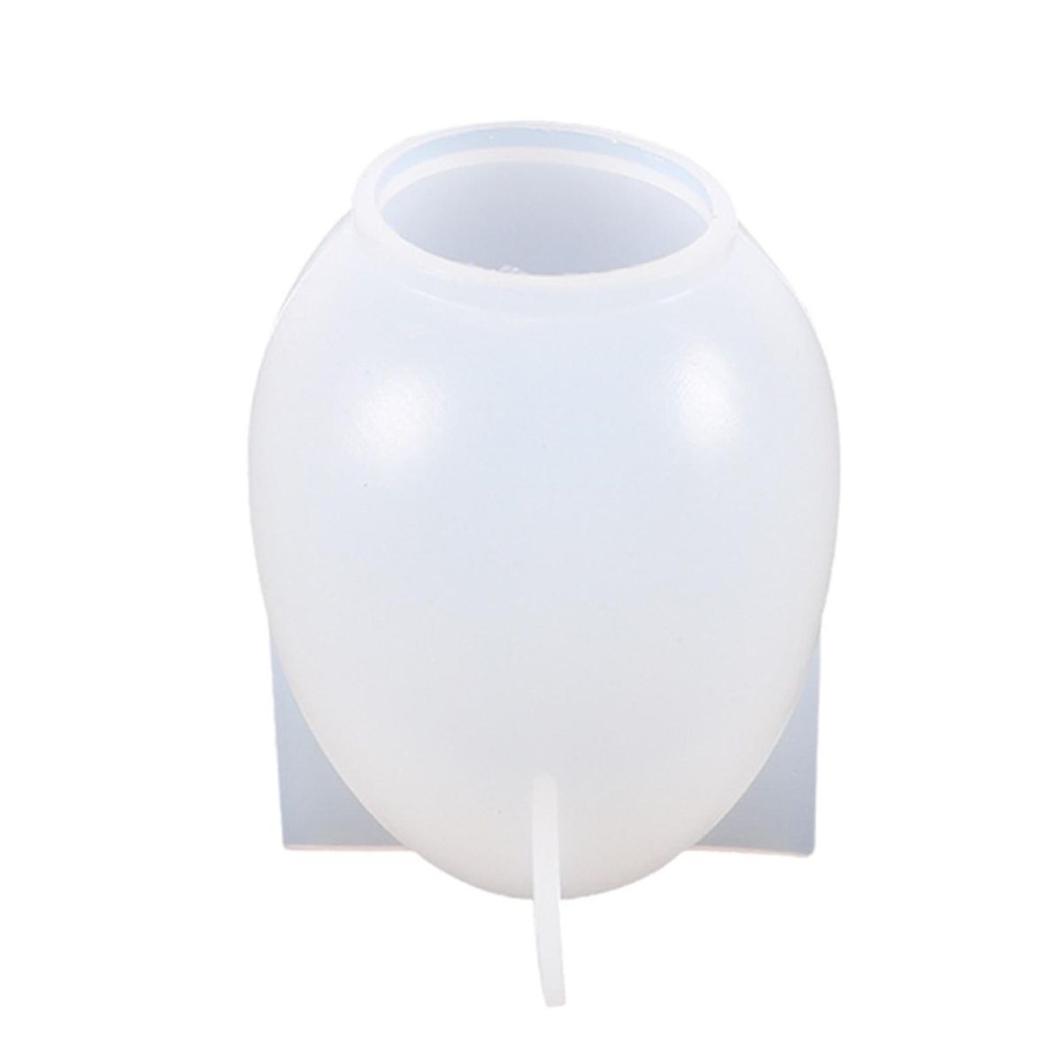 Handmade Soap Mold Egg Shaped Home-made Soap Candle Mould Transparent