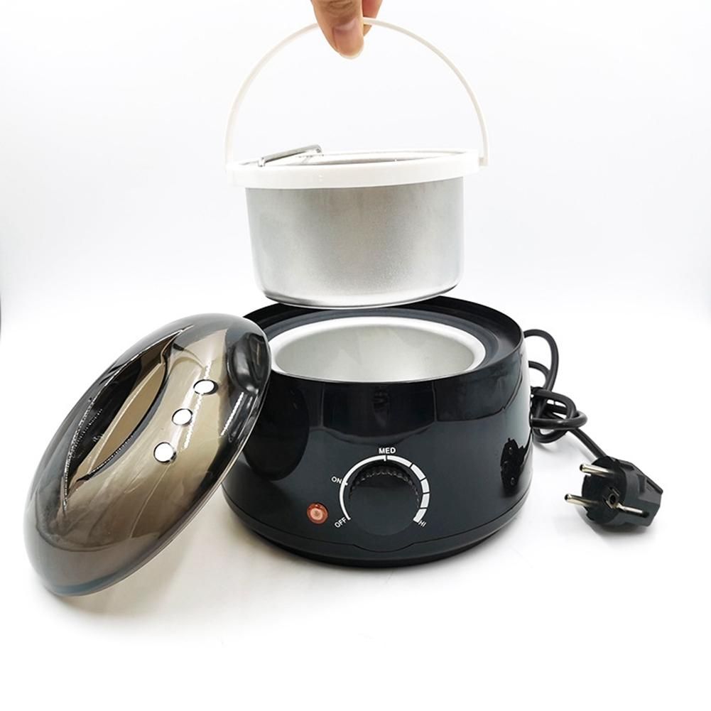 Wax Heater Warmer Hair Removal Machine for Hand Foot Body SPA Epilator Paraffin Wax Pot Wax Beans  Wood Sticks EU Plug