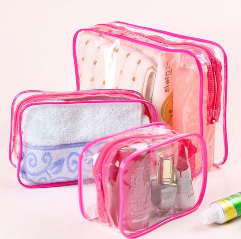 Bag Transparent Organizer Clear For Makeup Women Cosmetics