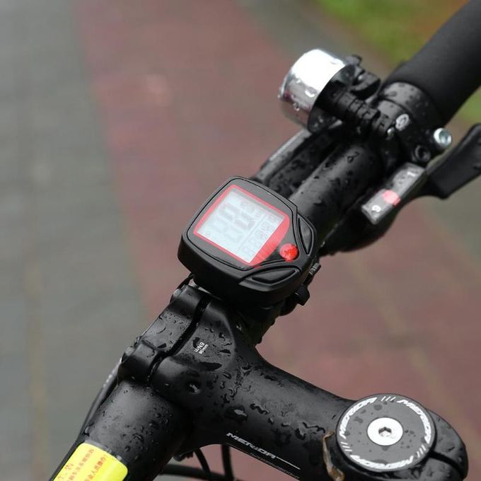 Cycle Computers GPS Waterproof 15 Function LCD Bike Bicycle Odometer Speedometer Cycling Speed Bicycle Electronics 1 SetZ70