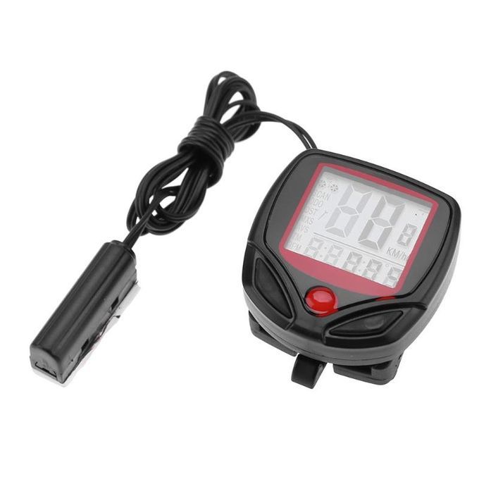 Cycle Computers GPS Waterproof 15 Function LCD Bike Bicycle Odometer Speedometer Cycling Speed Bicycle Electronics 1 SetZ70