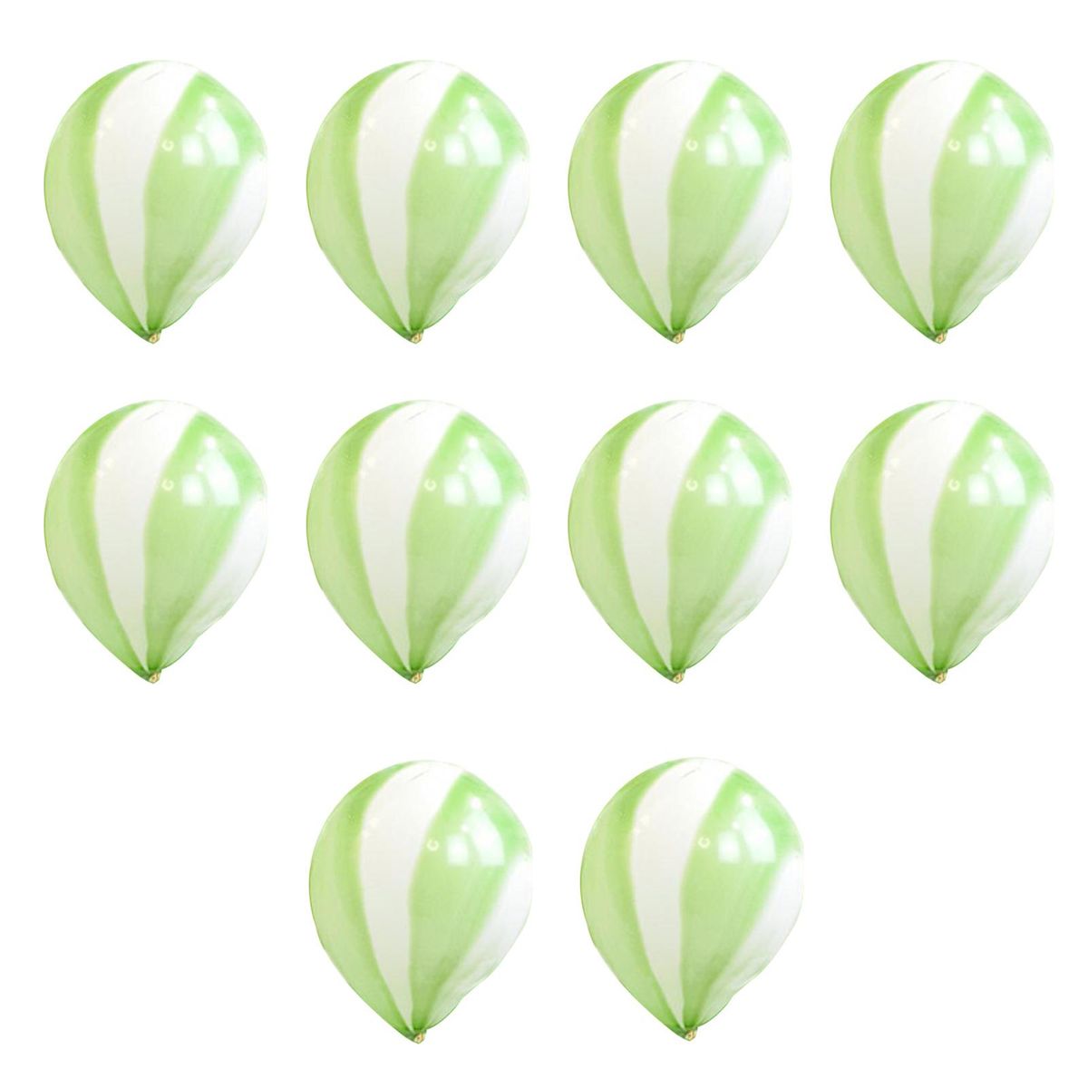 10PcsSet Party Balloon Baby Shower Latex Balloon Green