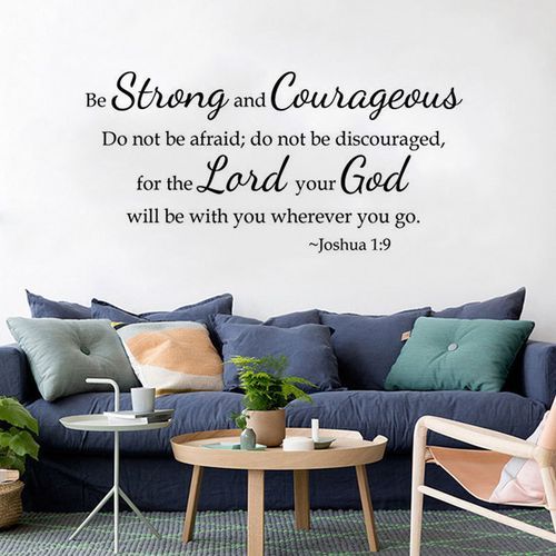 Bible Words Quotes DIY Wall Sticker