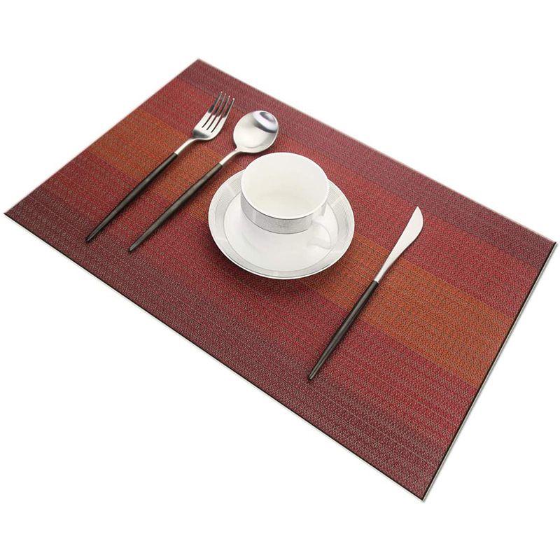 6X Dinning Table Mat/Kitchen Mat=Reusable & Easy To Clean
