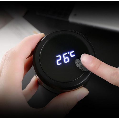Temperature Filtered Water Bottle LED Thermos Cup
