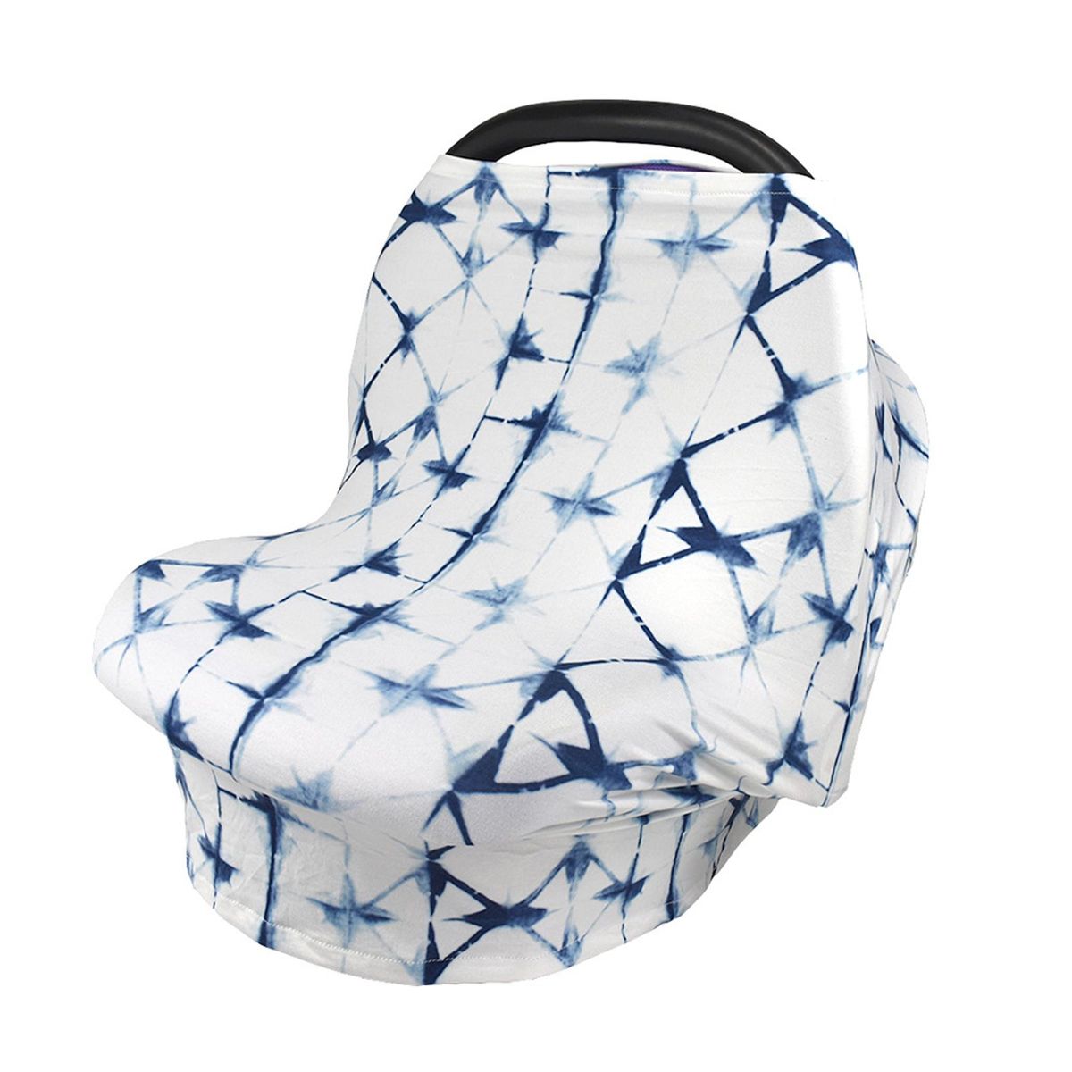 Breathable Stroller Cover Baby Carrier Canopy Breastfeeding Blue