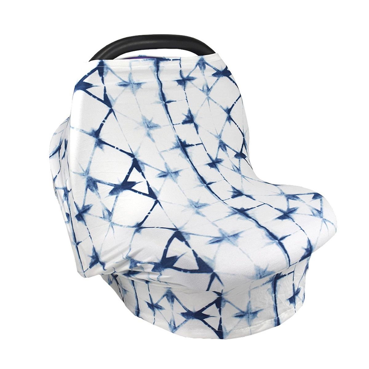 Breathable Stroller Cover Baby Carrier Canopy Breastfeeding Blue