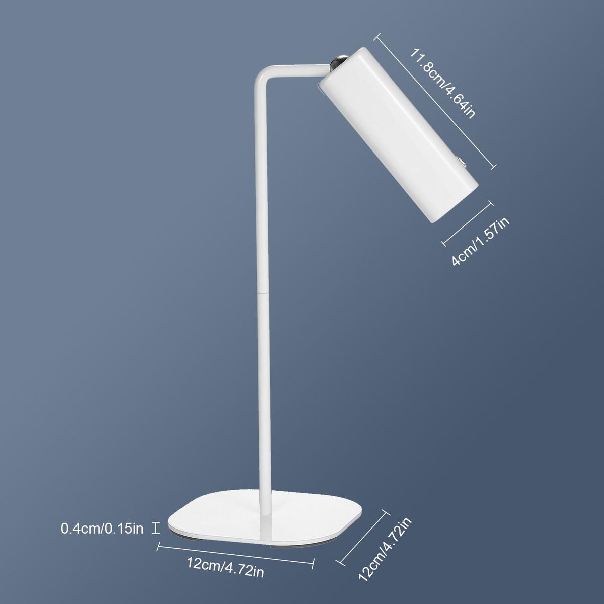 Neoglint LED Table Lamp Multifunctional Desk Lamp Portable Flashlight 360° Eyes Caring Reading Lamp Bedside Lamp Touch Control Stepless Dimmable Light Sensor Rechargeable for Home Office Bedroom