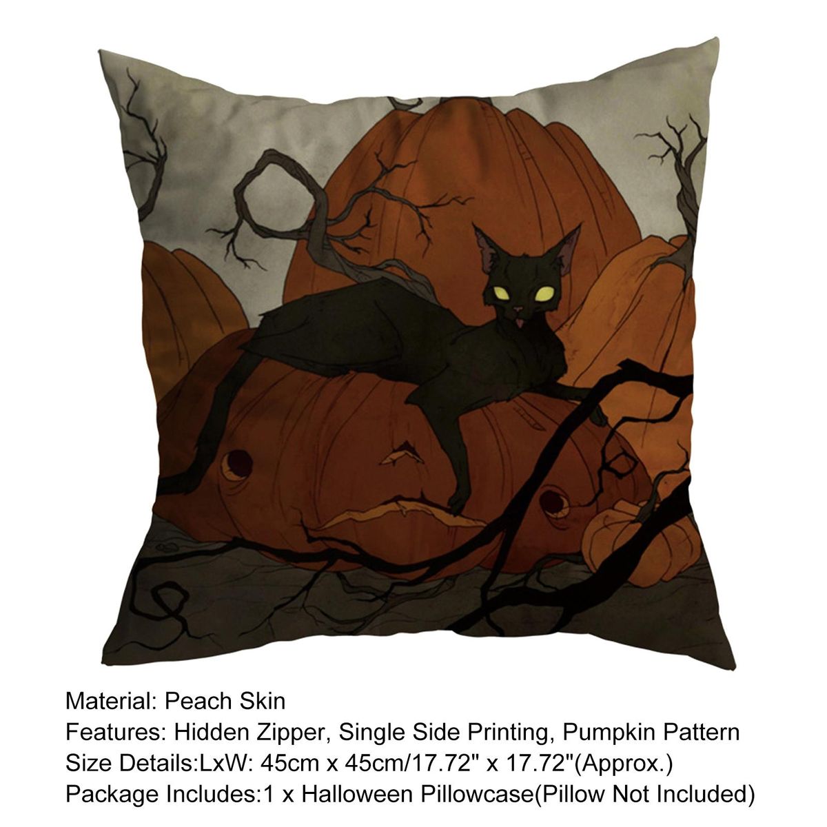 Pillow Case Office Chair Throw Pillow Slip Holiday Decoration Supplies