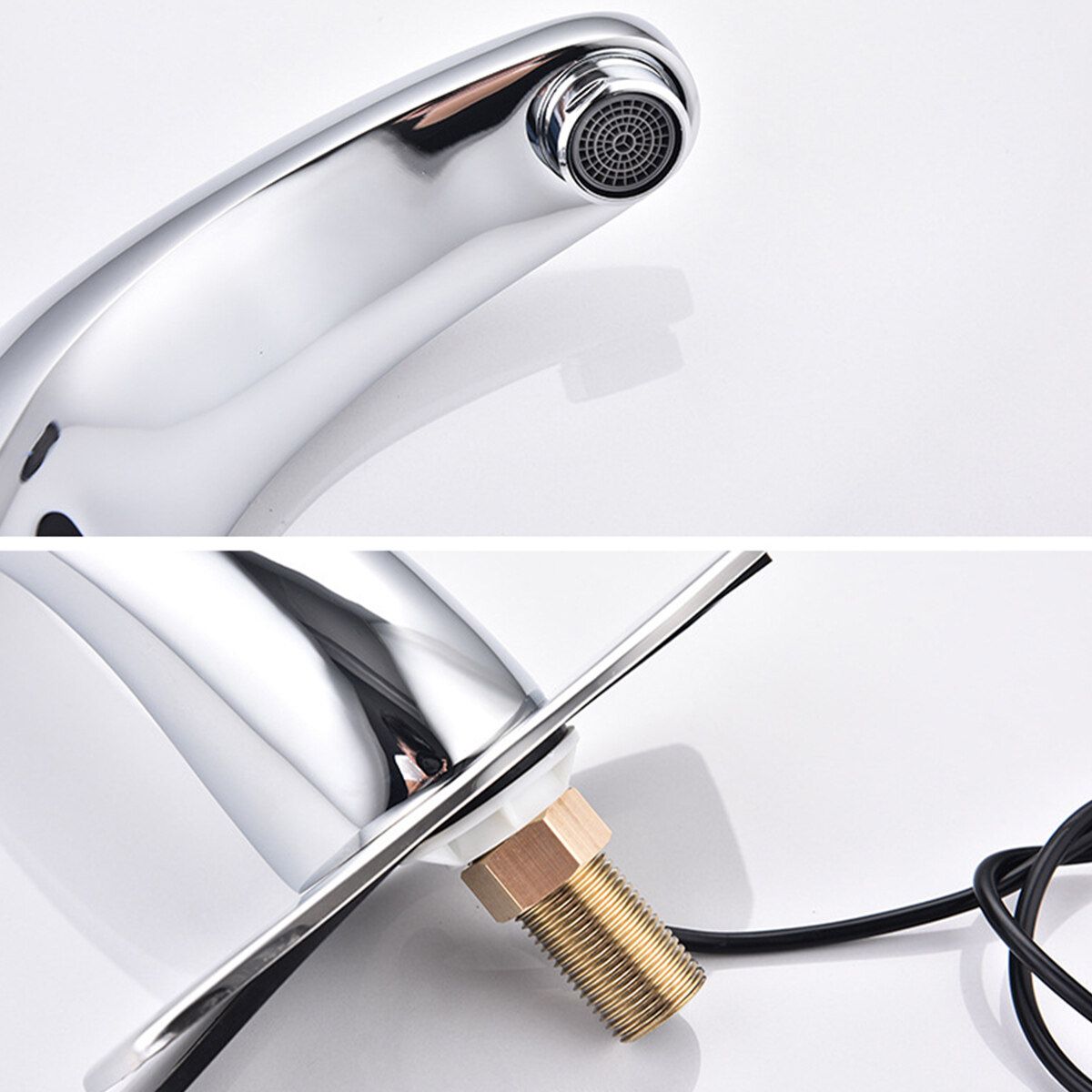 Automatic Sink Mixers Sensor Tap Infrared Water Bathroom Hands Free Basin Faucet